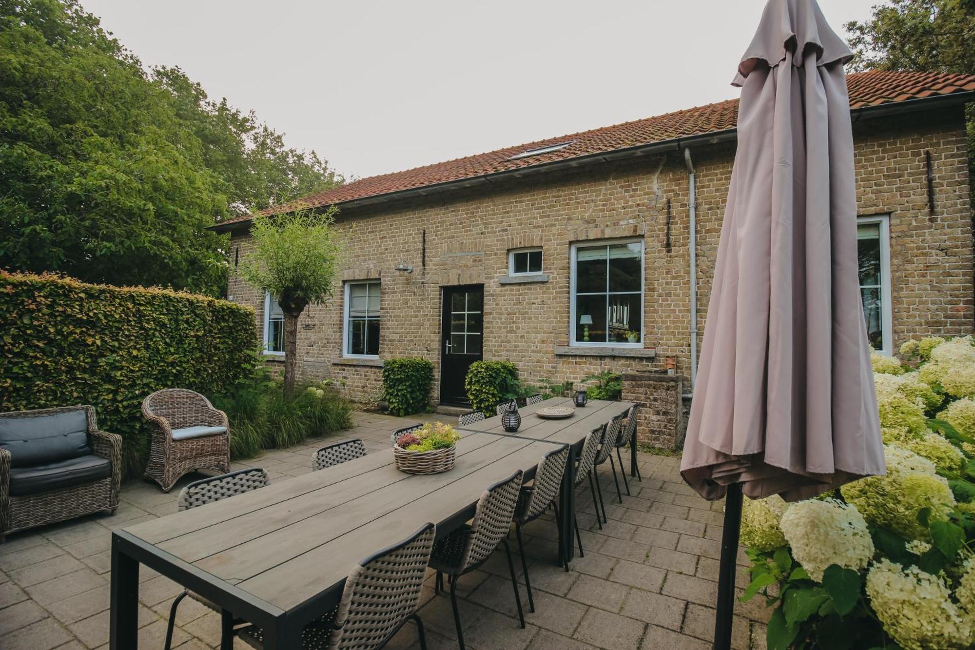 Villa Authentieke Boerderij Woning Retranchement Esterno foto
