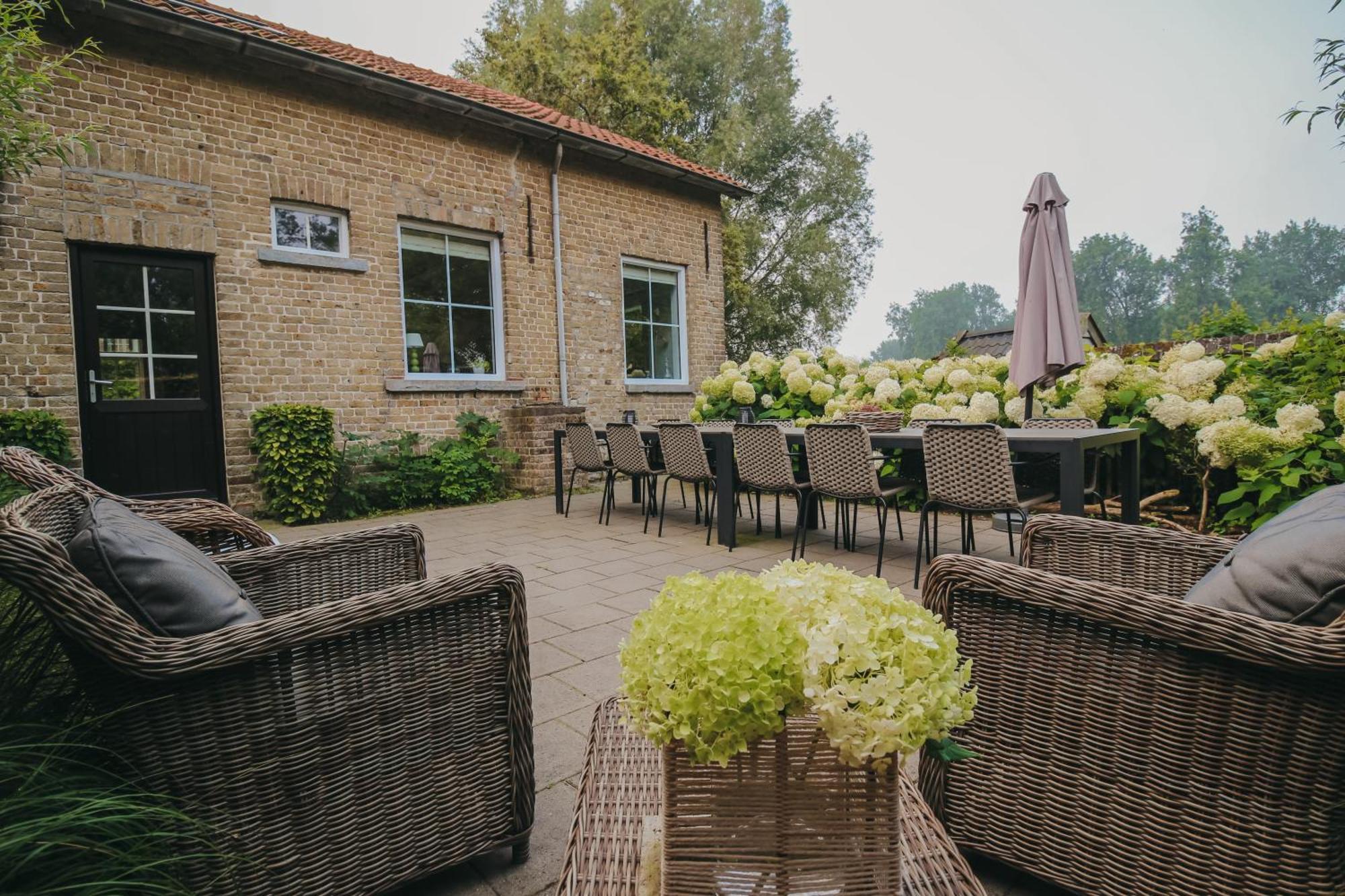 Villa Authentieke Boerderij Woning Retranchement Esterno foto